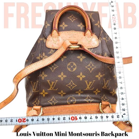 Louis Vuitton Mini Montsouris Backpack (Authentic) - Picture 3 of 10